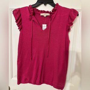 Loft size Large Cotton Top NWT